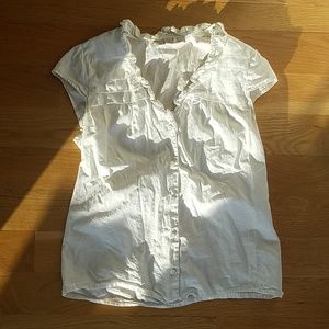 Loft Button Down Top